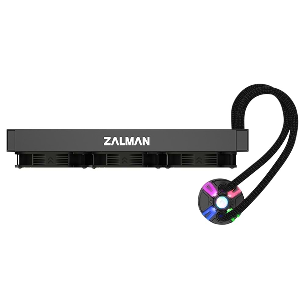 Zalman RESERATOR5 Z36 Siyah 77CFM 2000RPM 3*12cm ARGB Fan AMD AM5/Intel LGA1700 360mm Sıvı Soğutmalı CPU Fan