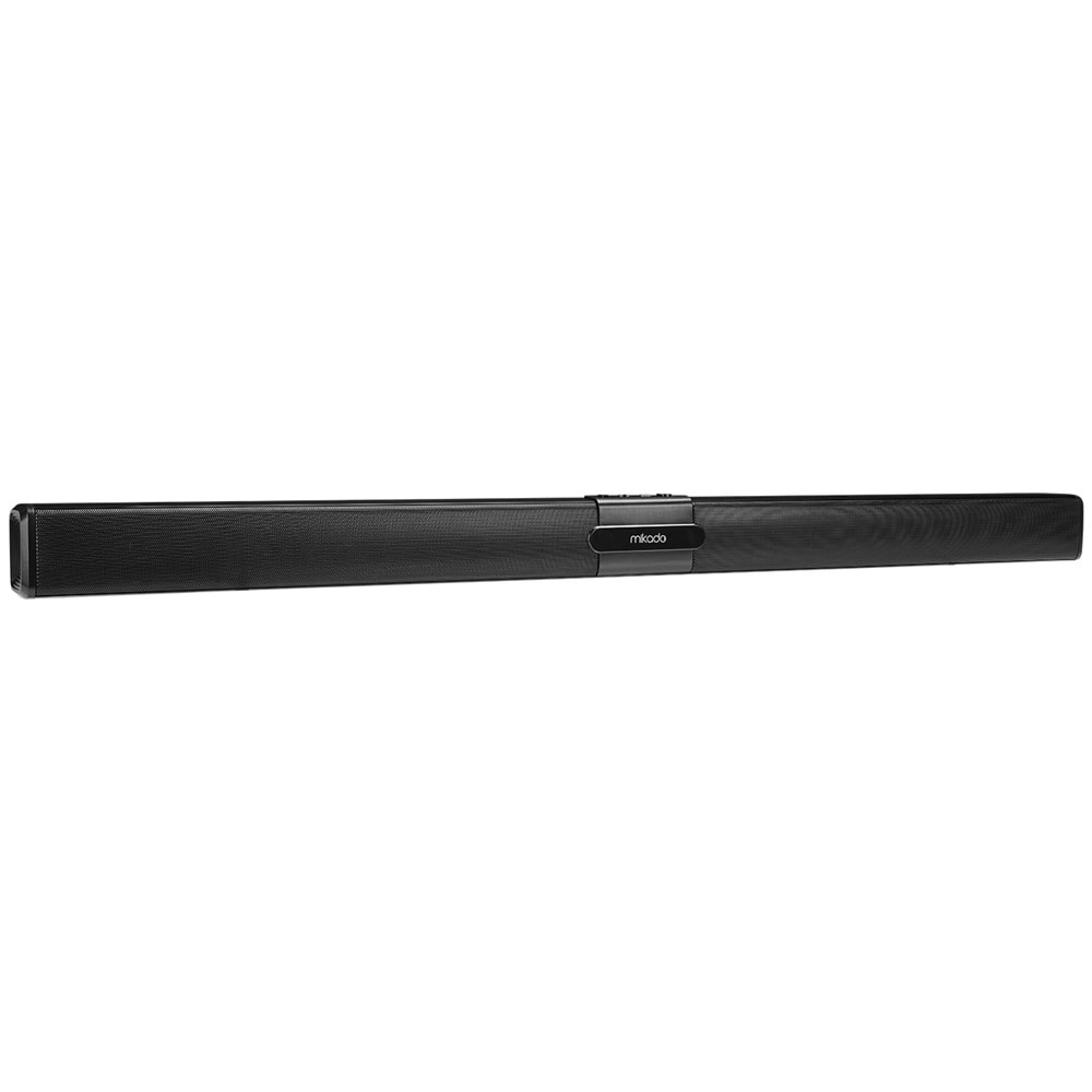 Mikado MD-SB101 Siyah 10Wx2 12V/1.5A BT+USB+AUX+TF Kartlı Ev Sinema Soundbar Speaker