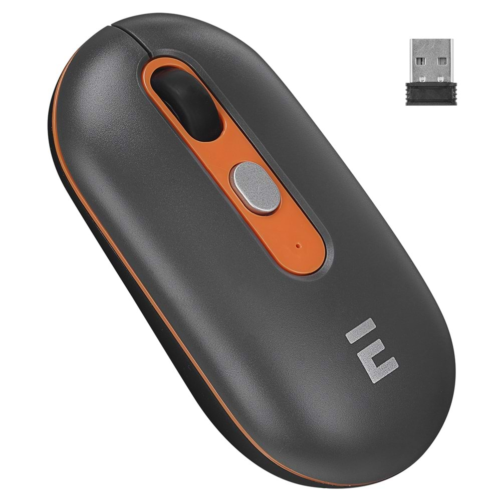 Everest SMW-444 Usb Gümüş 2.4Ghz Optik Wireless Mouse