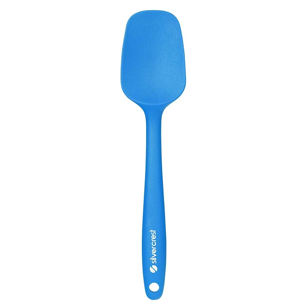 Silver Crest SPT-01 Silikon Paslanmaz Çelik 6lı Mavi Spatula Seti