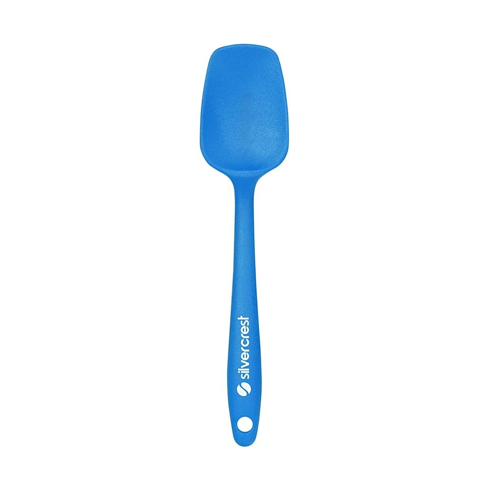 Silver Crest SPT-01 Silikon Paslanmaz Çelik 6lı Mavi Spatula Seti