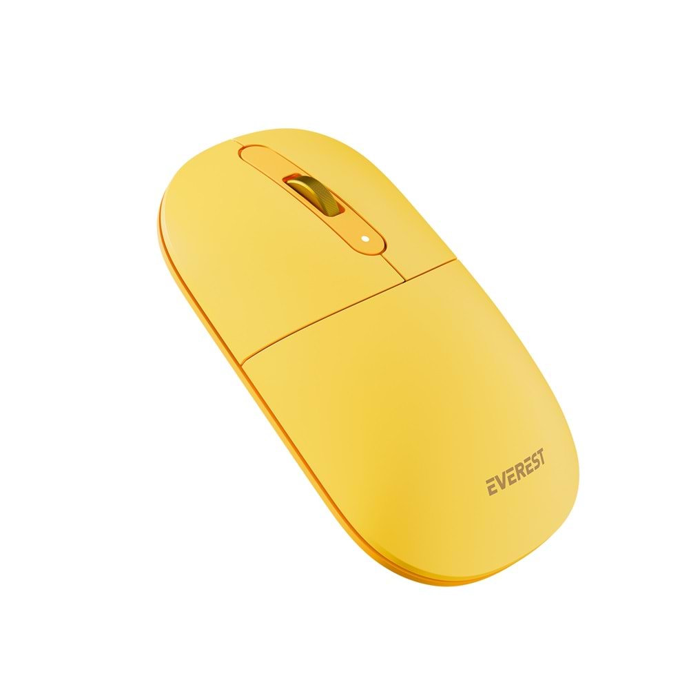 Everest SMW-384 Usb Sarı 2.4Ghz Kablosuz Mouse