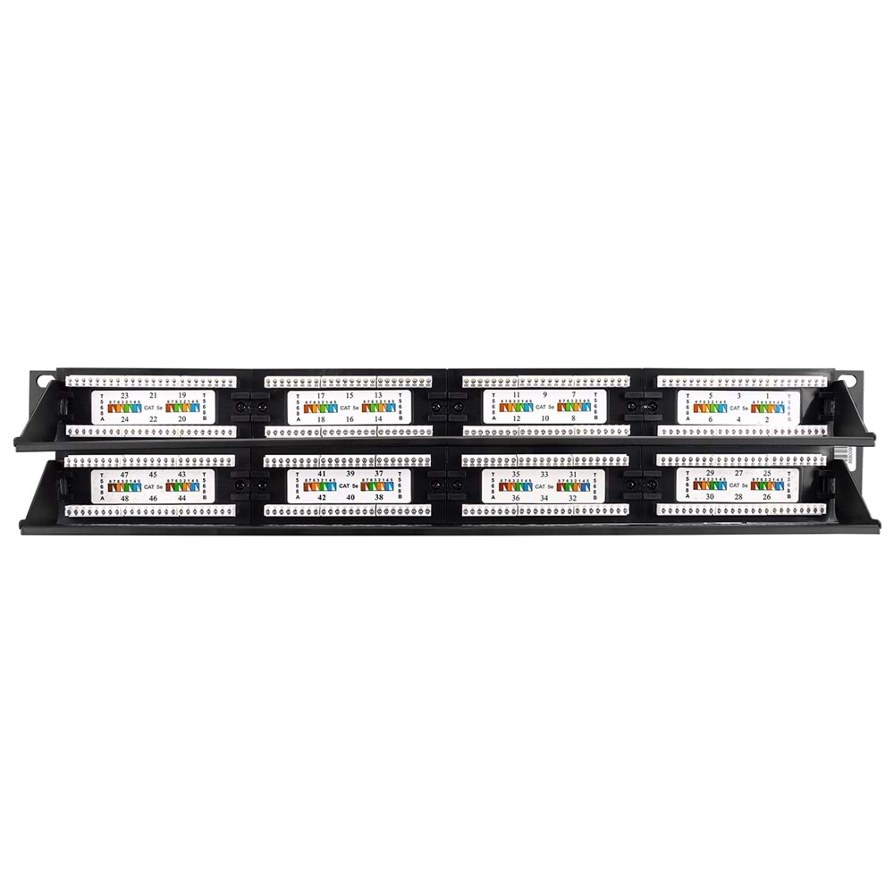 S-link SL-PC48 48 Li UTP CAT5E Patch Panel