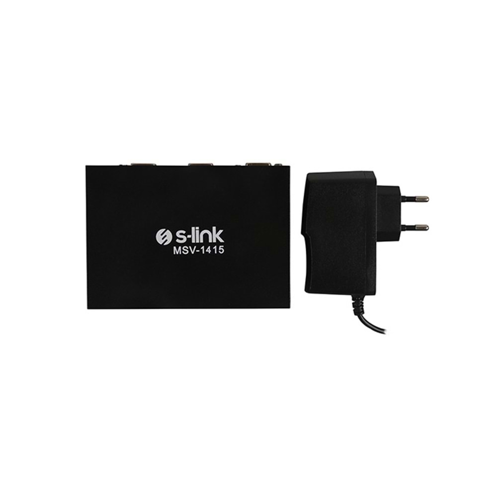 S-link MSV-1415 4 VGA 150Mhz Monitör Çoklayıcı