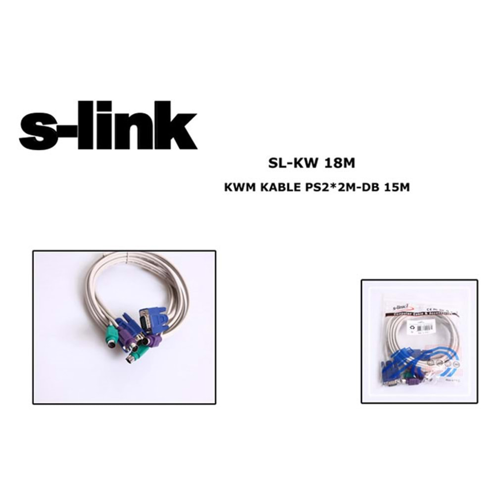 S-link SL-KW18M KWM Switch Kablosu