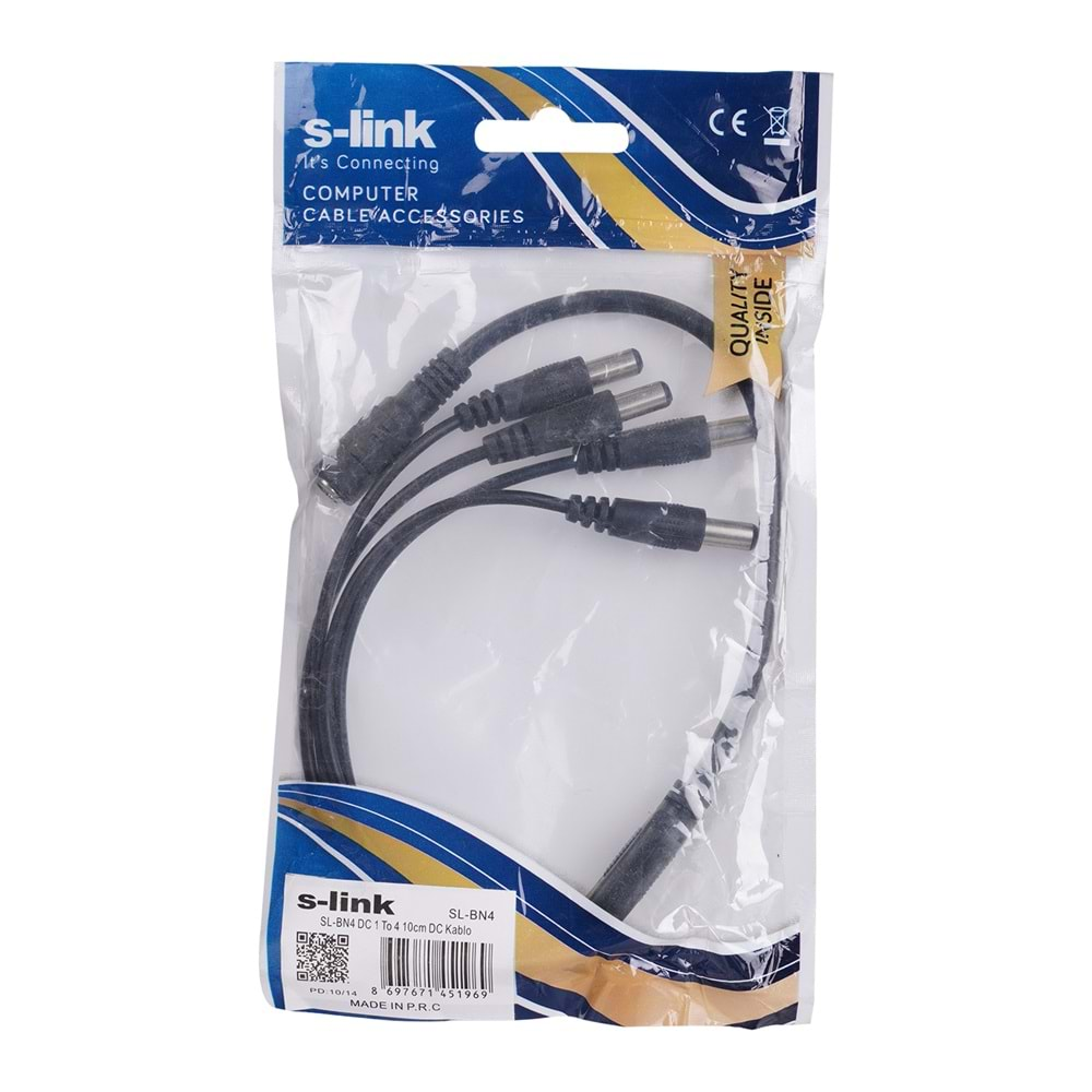 S-link SL-BN4 DC 1 To 4 10cm DC Kablo