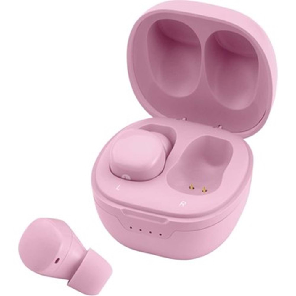 Momax Pills Mini True Wireless Bluetooth Earbuds Pembe