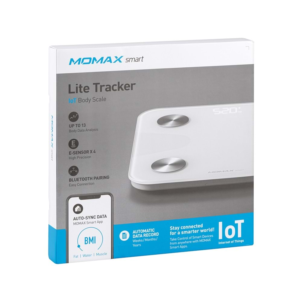 Momax Lite Tracker IoT Body Scale