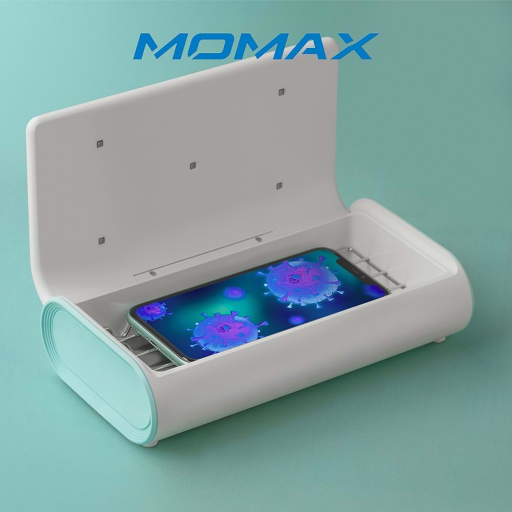 Momax Uv-C Boxx Uv-C Led Sanitizer + Wireless Charging