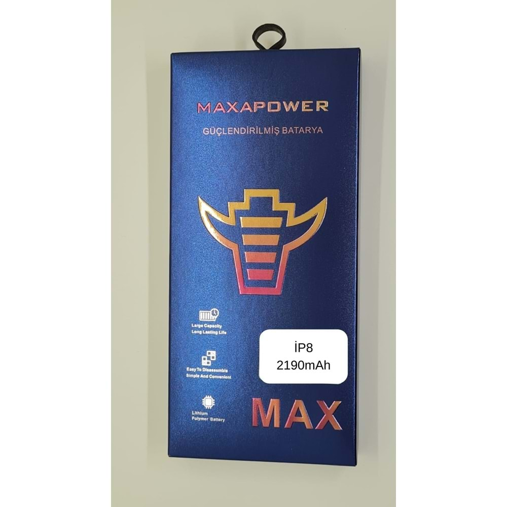 8 Plus Güçlendirilmiş Batarya (Max Power)