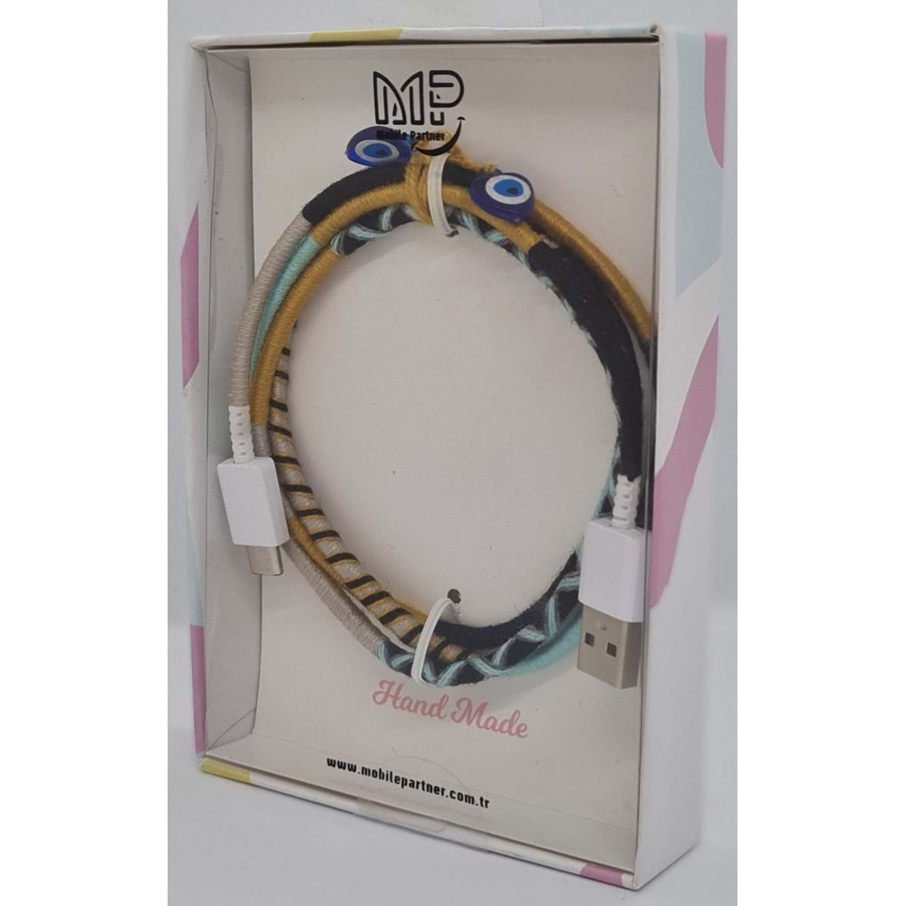 MP Hand Made Cable TYPC - Mustard