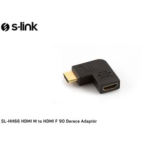 S-link SL-HH66 HDMI M to HDMI F 90 Derece Adaptör