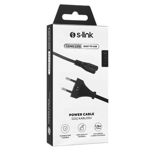 S-link SLX-575 1.5m 0.75mm Teyip Power Kablosu