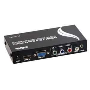 S-link SL-HV67 HDMI to VGA+YPBPR Çevirici