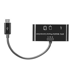 S-link SMG-423 Micro Usb to Cep Tel Kart Okuyucu + Hup Çevirici