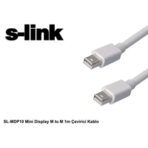 S-link SL-MDP10 Mini Display M to M 1m Çevirici Kablo