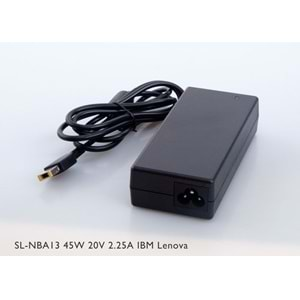 S-link SL-NBA13 45W 20V 2.25A IBM Lenovo Notebook Standart Adaptör