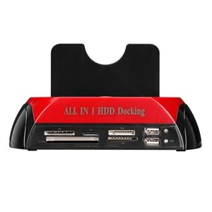 Everest HDC-385 Harici Usb 2.0 2.5- 3.5 IDE+SATA Hdd + Kart Okuyucu Docking