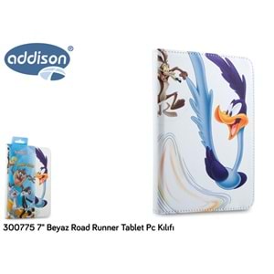 Addison 300775 7 Beyaz Road Runner Tablet Pc Kılıfı