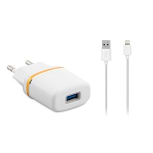 S-link SLP-230 1000MA iPhone Lightning Kablo + Ev Şarj Adaptör