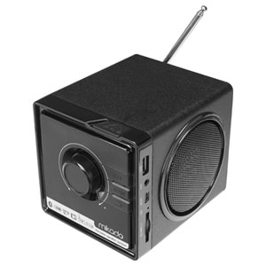 Mikado BT-236 3W+3W Siyah SD+MMC+Fm destekli Bluetooth Müzik Kutusu