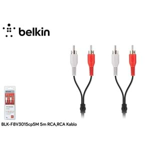 Belkin BLK-F8V3015cp5M 5m RCA,RCA Kablo