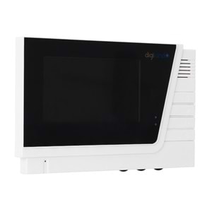 Digiland+ TC-1100M-35 4 /4.3 Color TFT LCD Beyaz Çerçeve Digtial Ev içi Monitör
