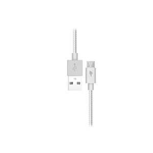 S-link Swapp SW-A5 Micro Usb 1m Silver Data + Şarj Kablosu