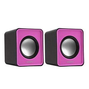 Snopy SN-66 2.0 Pembe USB Speaker