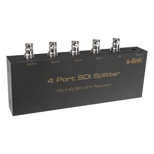 S-link SL-SDS4 4 PORT SDI Splitter