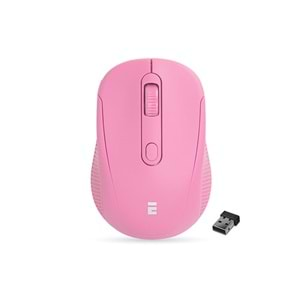 Everest SM-300 Usb Rose Gold 4D Optik Süper Sessiz Alkalin Pil Kablosuz Mouse