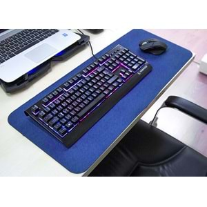 Addison 300271 Mavi 300*700*3mm Oyuncu Uzun Mouse Pad