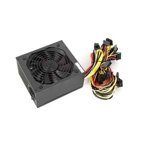 Everest EPS-1650 1650W 16* PCIe VGA Soket 14cm Fanlı Bitcoin Power Supply