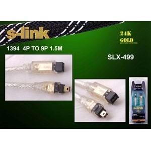 S-link SLX-499 1394 4PİN TO 9PİN 1.5m Kablosu