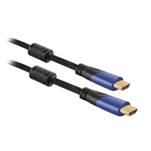 S-link SLX-255 HDMI TO HDMI 1.8m Altın Uçlu 24K + Kor.Kılıf 1.4 Ver. 3D Kablo