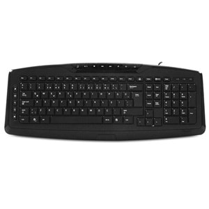 Everest KB-920 Siyah USB Full Boy Q Ofis 14 Multimadia Tuşlu Klavye