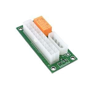 S-link SL-EX118 ATX Molex Çift 4 pin + 24pin Power Birleştirici