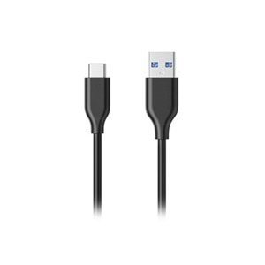 S-link SL-IP63 0.2m 2.4A Usb to Type-C Siyah Data + Sarj Kablosu