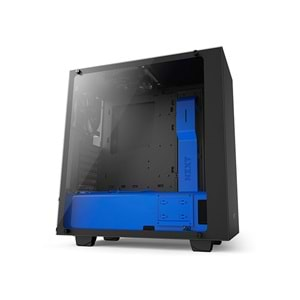 Nzxt CA-S340W-B5 Siyah/Mavi Elite Mid Kasa