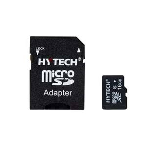 HYTECH HY-XHK16 16GB Class10 Adaptörlü Micro SD Kart Bellek