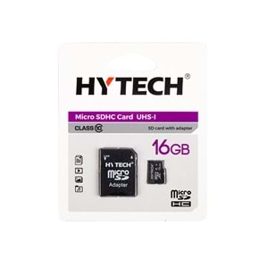 HYTECH HY-XHK16 16GB Class10 Adaptörlü Micro SD Kart Bellek