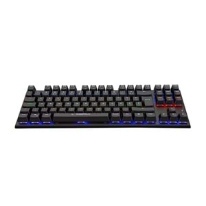 Rampage KB-R17 Raptor Black USB 6 Color Blue Switch LC Layout Gaming Mechanical Keyboard