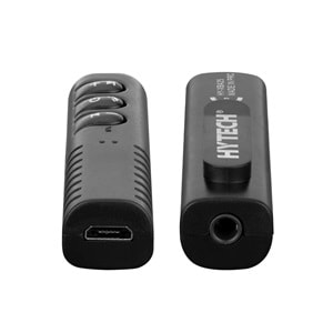 Hytech HY-XBA25 Siyah Aux to Bluetooth Çevirici