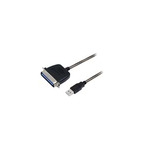 S-link SW-U614 Siyah USB to Parallel (CN36M) Kablo