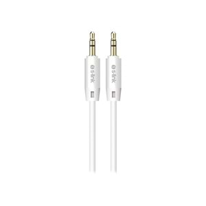 S-link SL-SP70 1m Beyaz 3.5mm Stereo Ses Kablosu