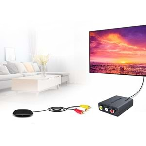 S-link SW-HDAV10 AV TO HDMI 1080P Mini Model Dönüştürücü