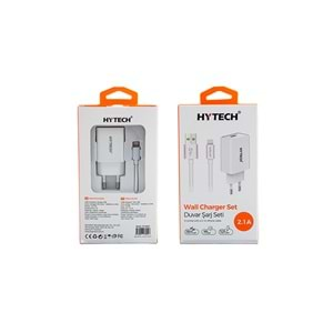 Hytech HY-XE22 2.1A Lightning Kablolu Beyaz Ev Şarj Adaptörü