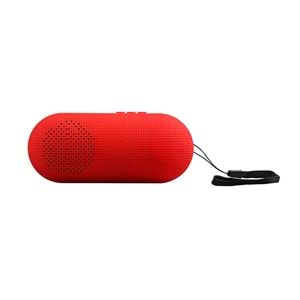 Hytech HY-S10 Kırmızı Usb+TF Kart DC 5V Bluetooth Speaker