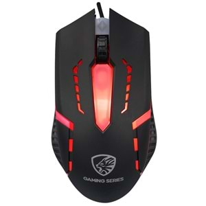 Hytech HYK-46 GAMY COMBO Siyah USB Kırmızı Tuşlu Q Gaming Oyuncu Klavye + Mouse Set