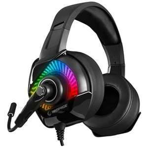 Rampage RM-K66 TYPHOON Siyah USB 7.1 Version RGB Ledli Gaming Oyuncu Mikrofonlu Kulaklık